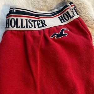 Red Hollister Joggers